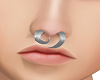 Silver Curly Septum Ring