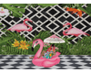Flamingo background