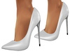 White Stilettos Pumps