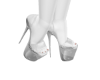NCA WHITE HEELS