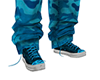 Bell Teal Camo shoes