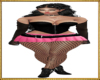 pink belted skirt