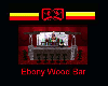 Ebony Wood Bar