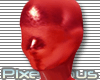 PIX Lycra Zen Mask Red