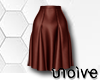 Nv.Bronze Leather Skirt