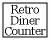 Retro Diner Counter