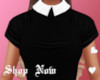 Black Collar Top