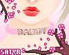 Daddy Choker Pink
