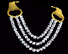 Gold/diamonds necklace