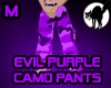 Evil Purple camo pants M