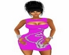 PINK BABY PHAT DRESS XXL