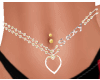 Sexy belly necklace