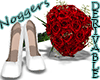 Bride's Shoes & Bouquet