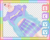 Babygirl Purple full outfit Daddy little kawaii blue