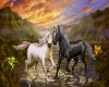 HORSES FRAME PICTURE