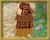 Brown Hippie Skirt