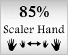 Scaler Hand 85%