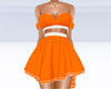 [JD] Orange Bikini Dress