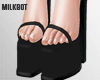 Cali  Black Heels