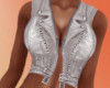 Sexy Open Vest - Silver