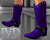 JVD Purple Cowgirl Boots