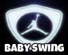 Navy Baby Swing