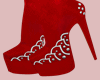 E* Red Valentine Boots
