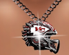 KC CHIEFS NECKLACE