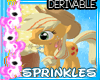 AppleJack Pony Toy MESH 