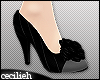 ! black lovely heels
