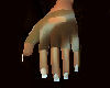 Dainty Gloves Tri Brown