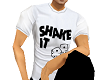 Shake It White Tshirt