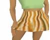 short gold skirt