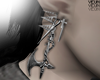 D! Earring axe X