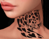e. jaguar neck tattoo !