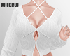 ! White Knit Sweater