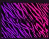 Purple Zebra Print Rug