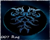 007 Blue Tribal Rug