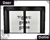 ! Double Sliding Doors