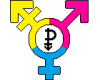 Pansexual Symbol Logo