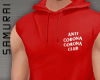 #S Club Hooded #Red