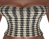 Houndstooth-Tube Top