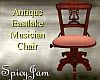Antq Victn Music Chair P