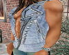 Jean Jacket Top