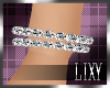 {LIX}Diamond Bracelets L