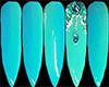 ~RX~ Blue Fever Nails