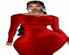 Red Sassy Dress L Chest