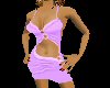 CA Purple Sensual Dress