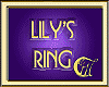 LILY'S RING