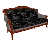 Antique Black Lace Sofa